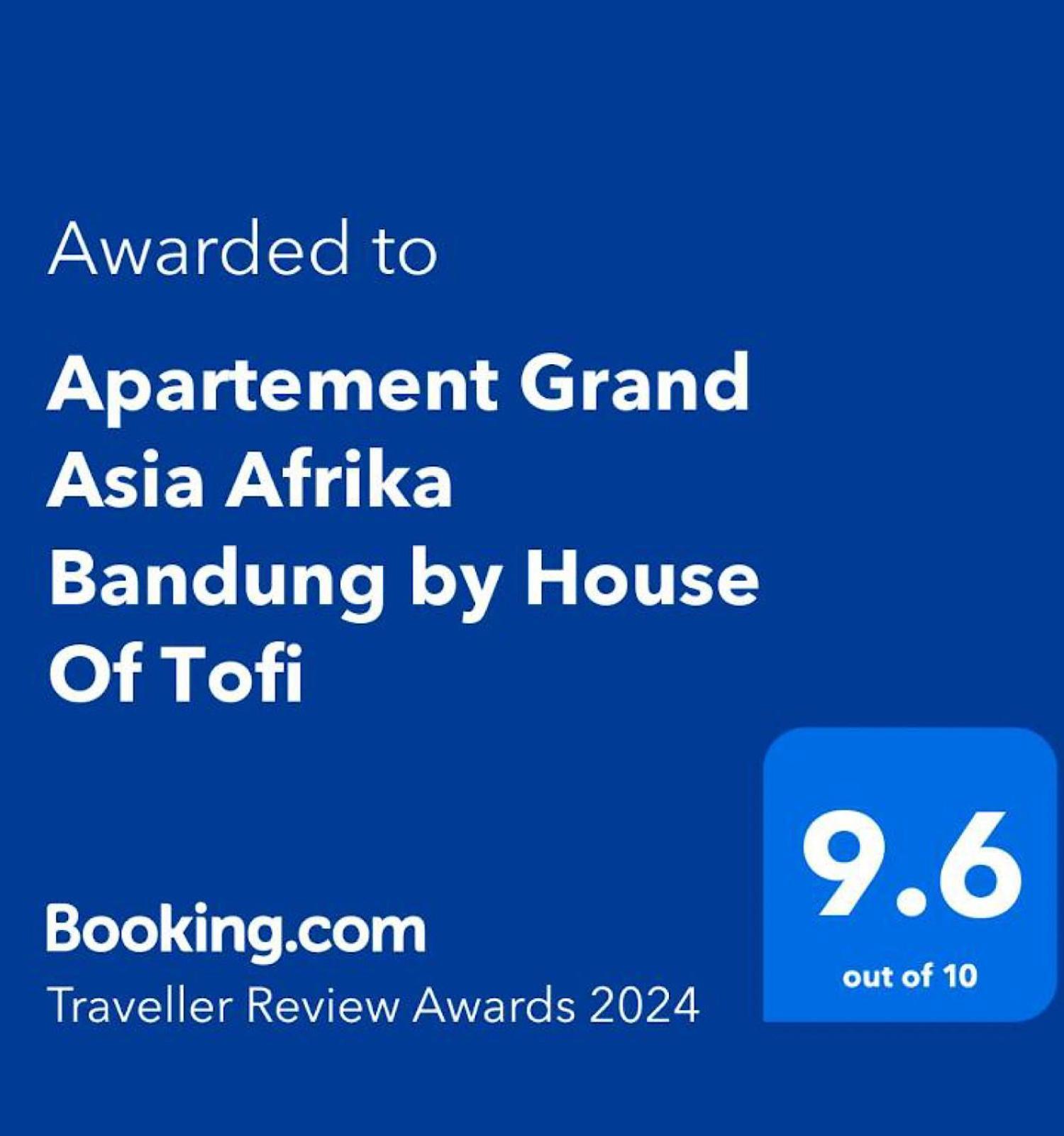 Apartement Grand Asia Afrika Bandung House Of Tofi Kültér fotó